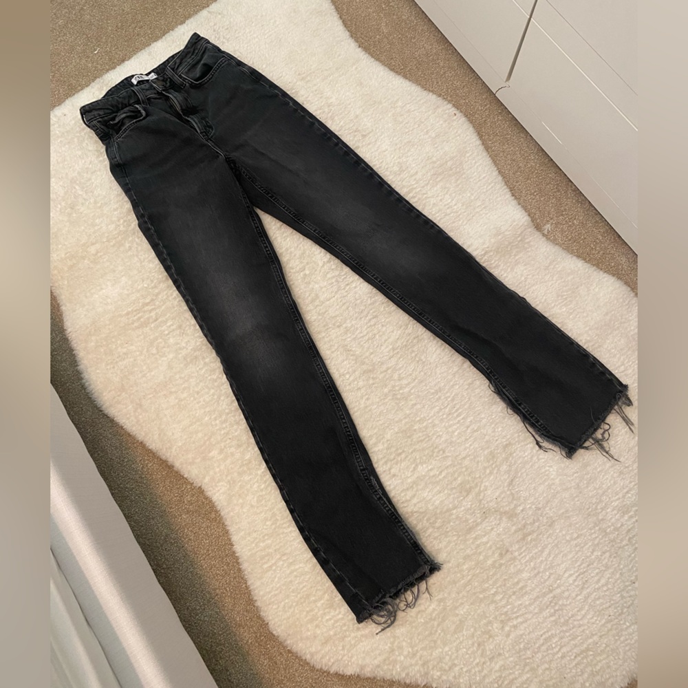 Zara Jeans - black, distressed